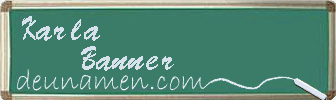 Karla Banner Visitenkarte